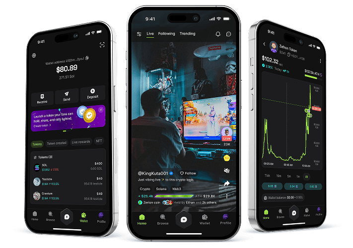stream.fun app mockup